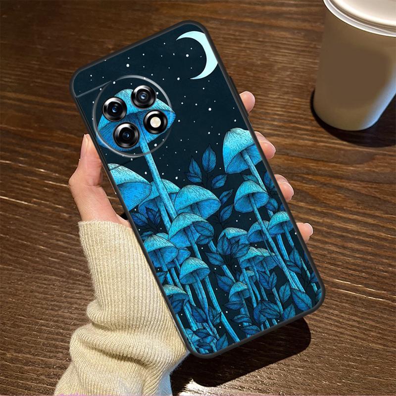Weird Trippy Mushroom Case For OnePlus 11 8 9 10 Pro 8T 9RT 10R 10T OnePlus Nord 3 CE 2 Lite 2T N10 N20 N30 Cover