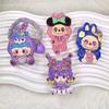 DIY Resin Cartoon Pearl KT Cat Accessories: Phone Case, Patches, Luggage, Water Bottle & Stationery Decor Materials