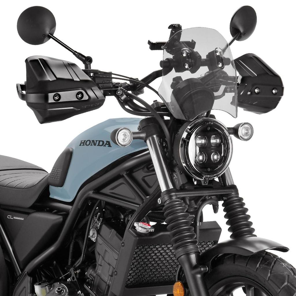 ZETA RACING Armor Hand for Compatible with the Armor Hand Guard and Reversible Adjustable Matte Also Dirtfreak F5365 Guards, Black, Scudo, Series.