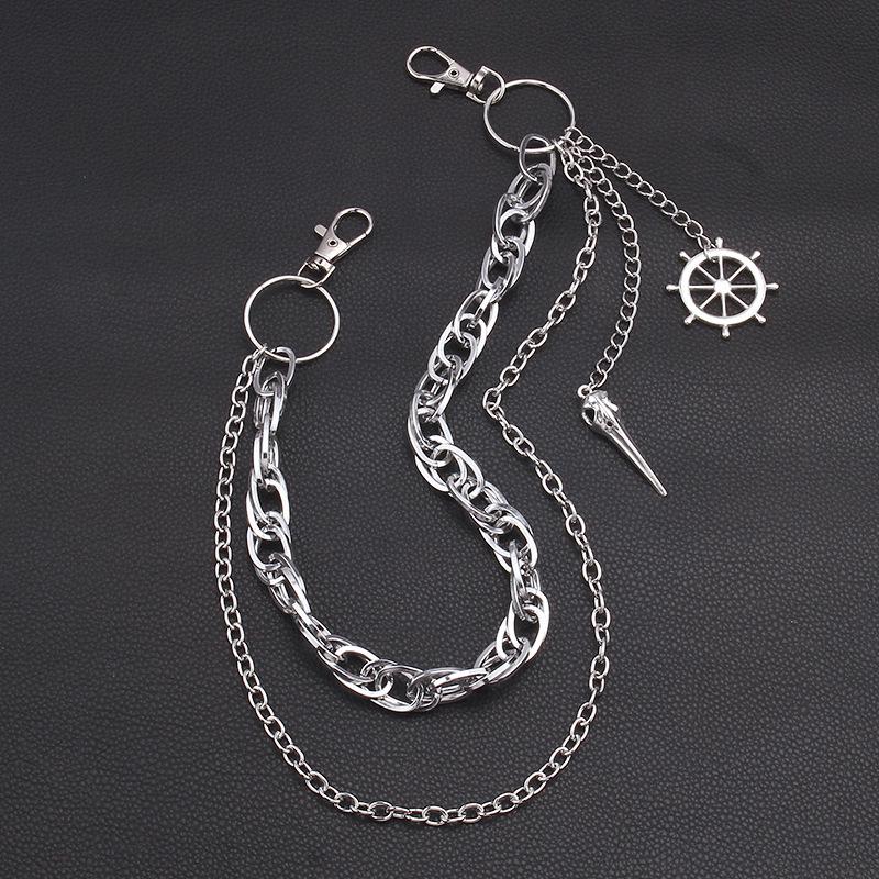 

Gothic Dark Bird Head Pants Chain - Trendy Hip Hop Accessory
