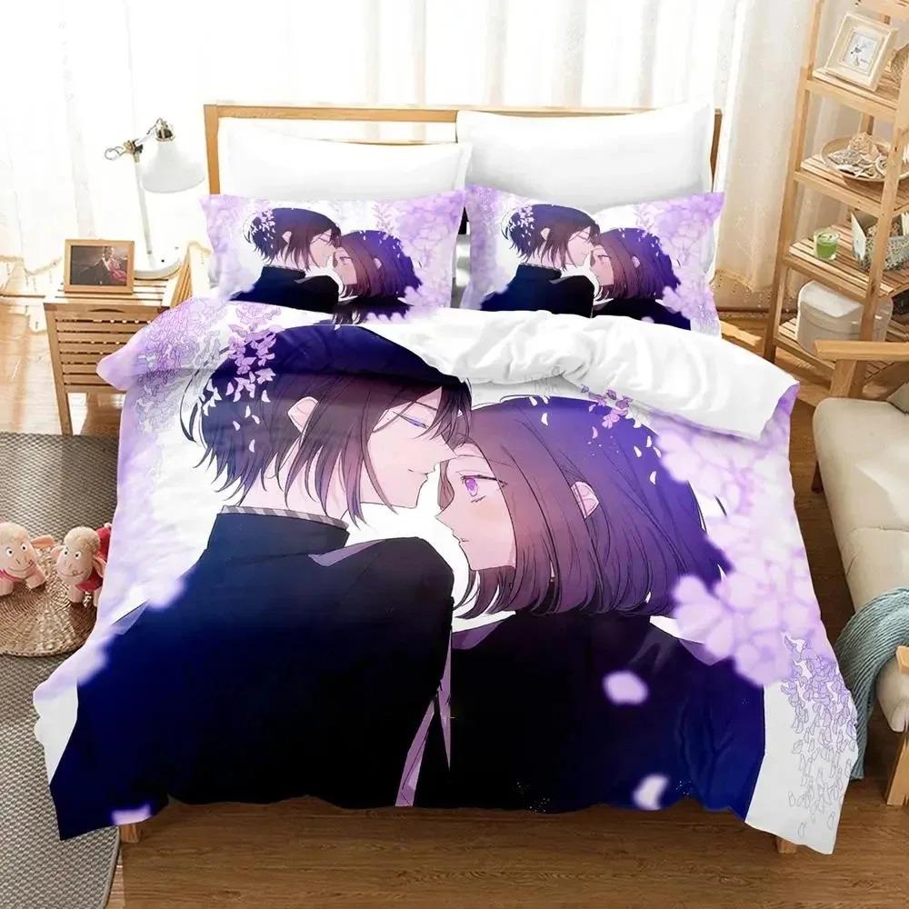 Anime Spel DAIROKU AYAKASHIMORI Sängkläder Påslakan Sängset Quiltöverdrag Örngott Täcke King Queen Size Pojkar Vuxen