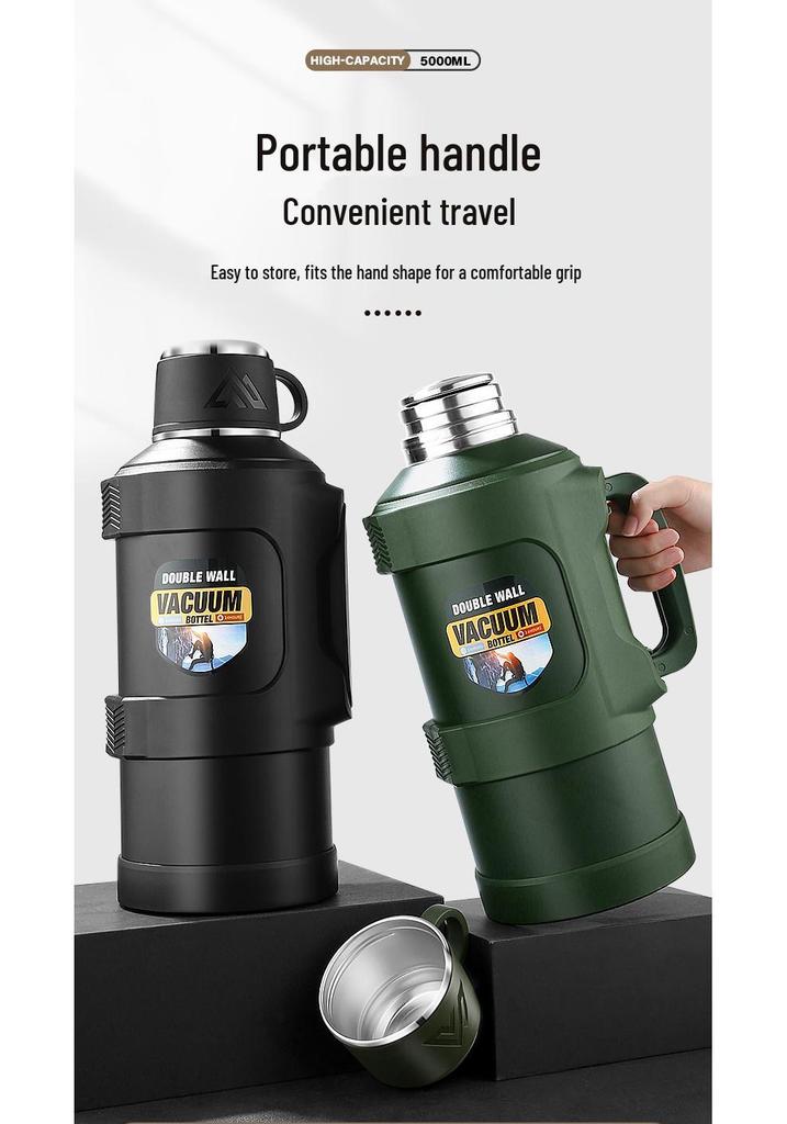 Stainless Steel 316 Insulated Travel Water Bottle Kettle with Press-Top