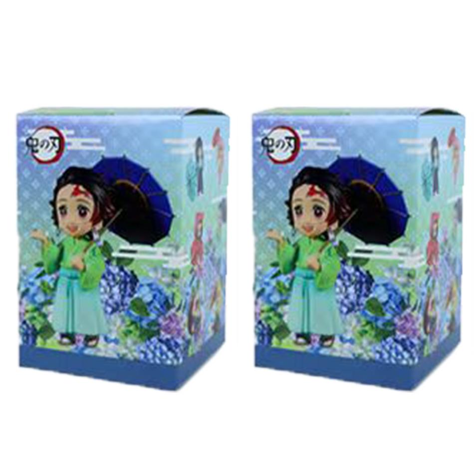 Anime Figurka Demon Slayer Figurky Kimetsu No Yaiba Panenka Tanjiro Nezuko Zenitsu Figurka Inosuke Bojovník Akční Figurka Model Hračky