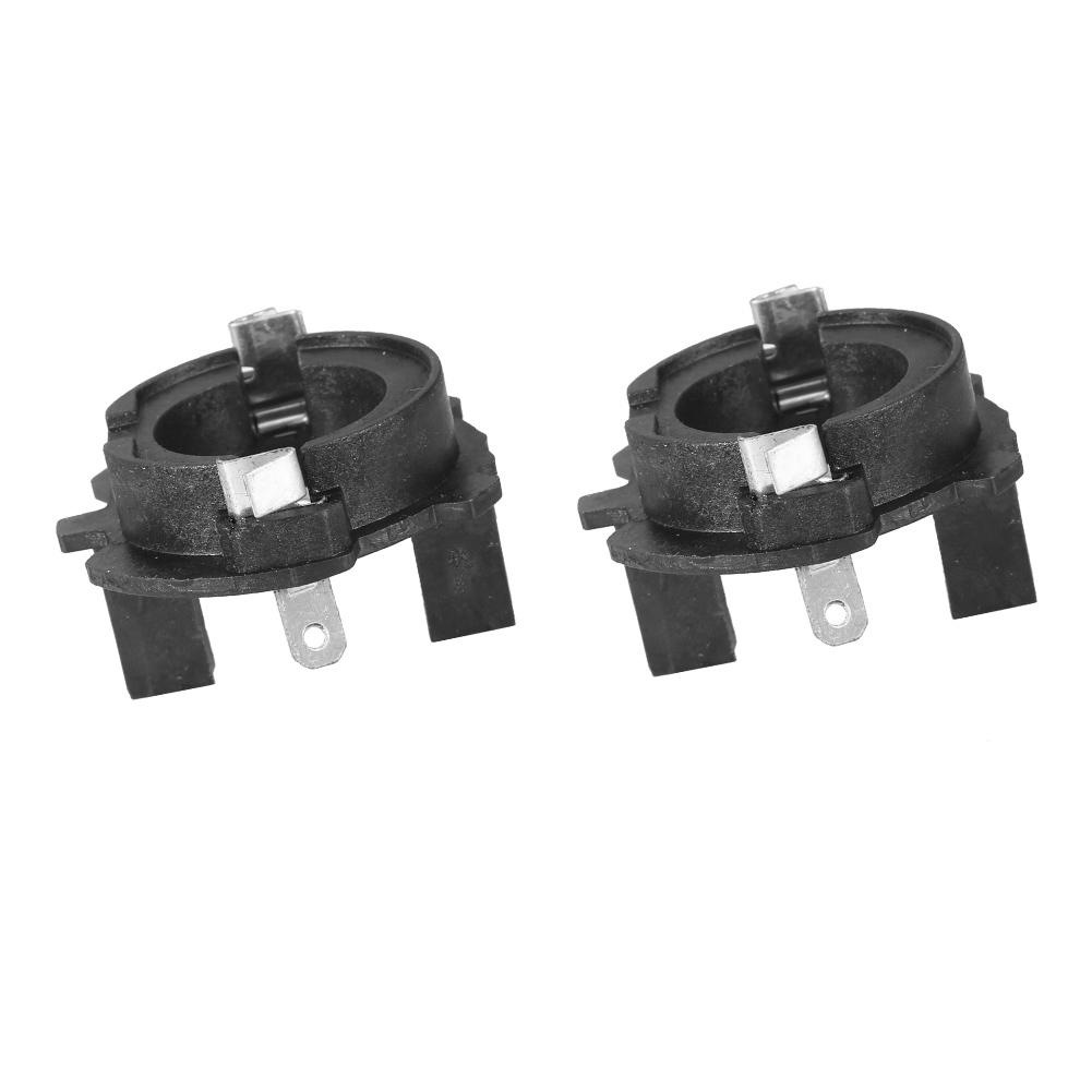 Pair of H7 LED Hdlight Conversion Kit Bulb Holders Adapters for MK5