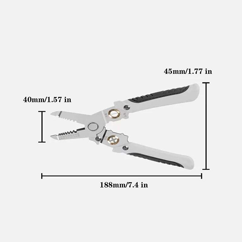 Multi-functionals Special Wire Stripper Wire Pliers for Electrician Decrustation