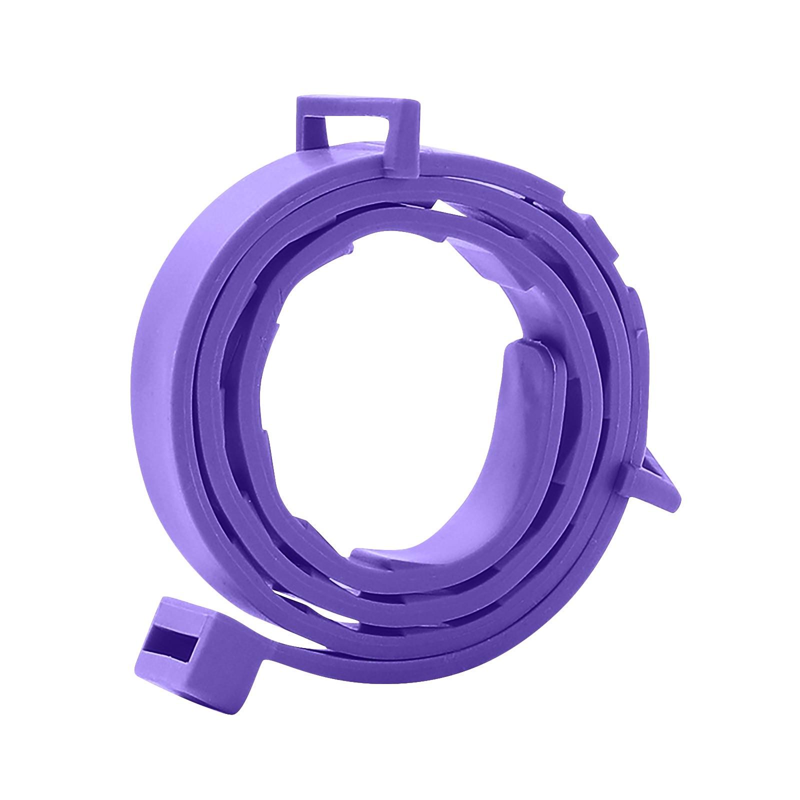 

Репелленты для домашних животных Ошейник в штучной упаковке Регулируемый ошейник против комаров и блох Репелленты от клещей и насекомых Товары для домашних животных для кошек и собак One Size фиолетовый