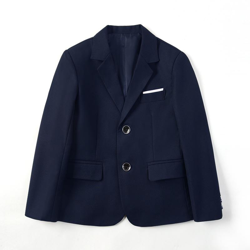 Boys' Single-Breasted Blazer Suit for Medium & Large Children - Piano Performance & Pageboy Attire