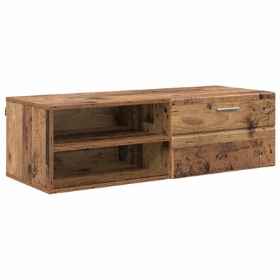 Vintage Wood TV Stand 100.5 X 39 X 30 Cm Engineered Wood