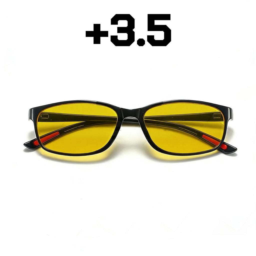 Ultra Light TR90 Night Vision Reading Glasses Small Frame Far Sight Glass Day&night Vision Driving Outdoor Presbyopia Eyeglasses