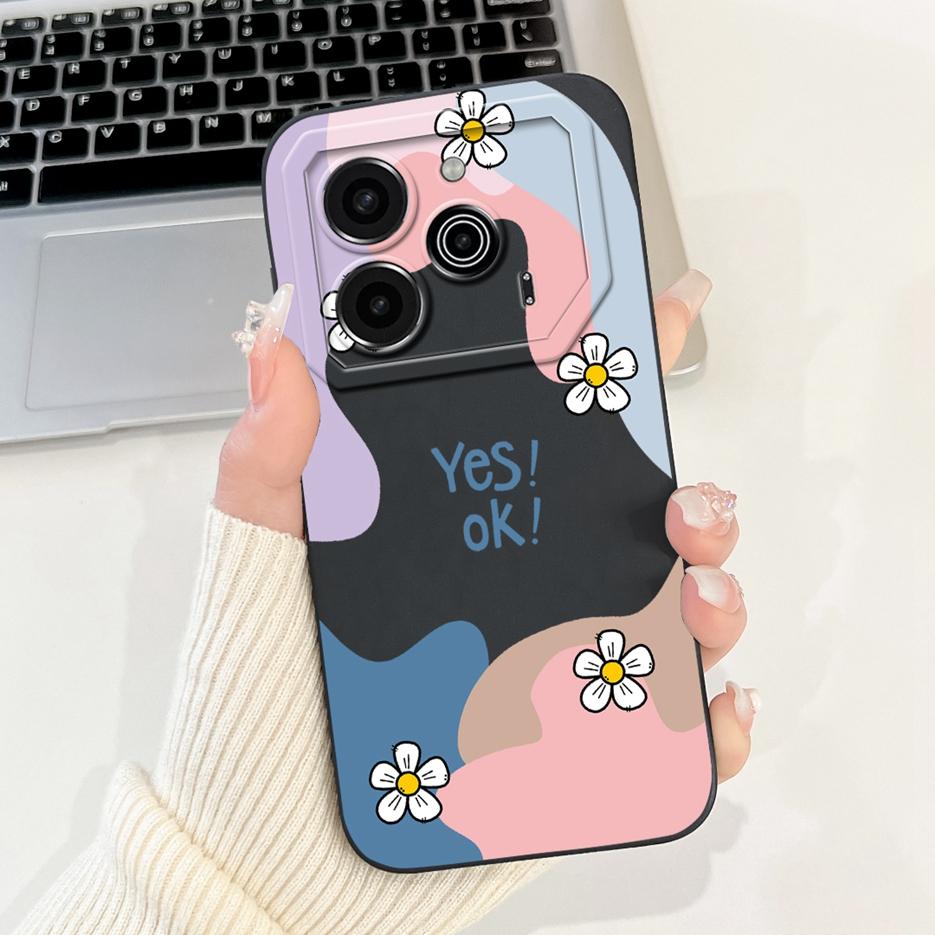 For Tecno Pova 6 Pro 5G Case LI9 Stylish Art Painted Cover Soft Silicone Phone Cases For Tecno Pova 6 Pro Pova6 5G Fundas Bumper
