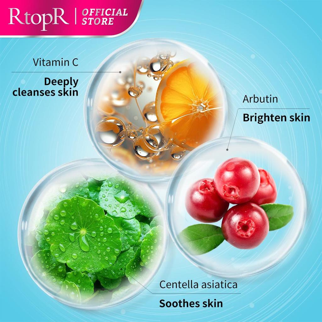 VC Facial Cleanser Deep Cleansing Exfoliating Moisturizing And Brightening The Complexion The Skin Is Clean And Smooth