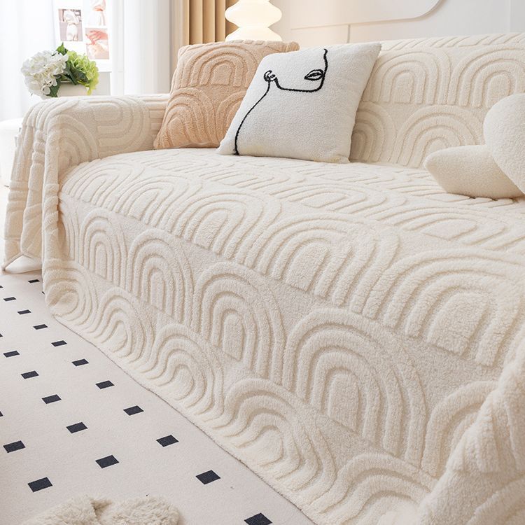 Anti-cat Scratch Plush Sofa Towel All-inclusive Winter Thickened Sofa Cover Simple Modern Sofa Cover Blanket