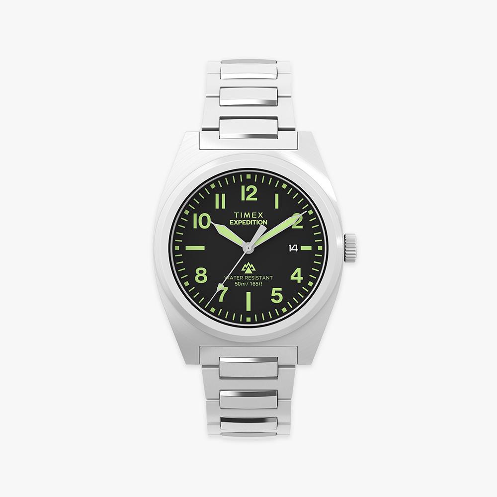 [Timex] Expedition Capstone Men s Metal Watch 39mm TW2Y18300