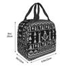 Custom Freemason Design Masonic Christmas Insulated Lunch Bags for School Office Portable Cooler Thermal Bento Box Children