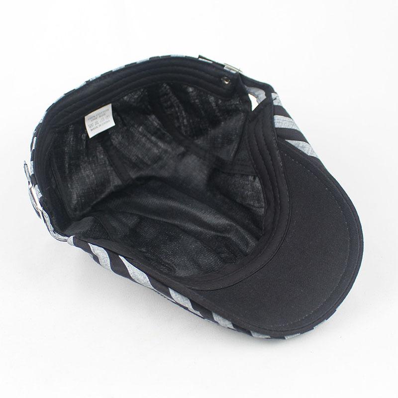 Summer Beret Men's Korean Version Versatile Fashion Casual Cap Cotton and Linen Breathable Light Outdoor Sun Hat