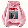 Happy Cat Manga Kids Cat Children's Sweatshirt Cute Harajuku Hoody for Boys Girls Autumn Winter Casual Hoodies