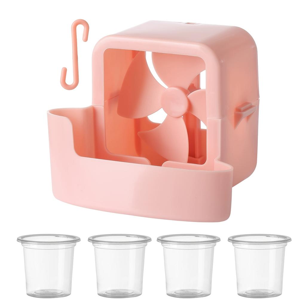 Portable Fan Refrigeration Accessories Set Quick Cooling Floor Fan Non Perforated Fan Box Suspended Ice Cooler