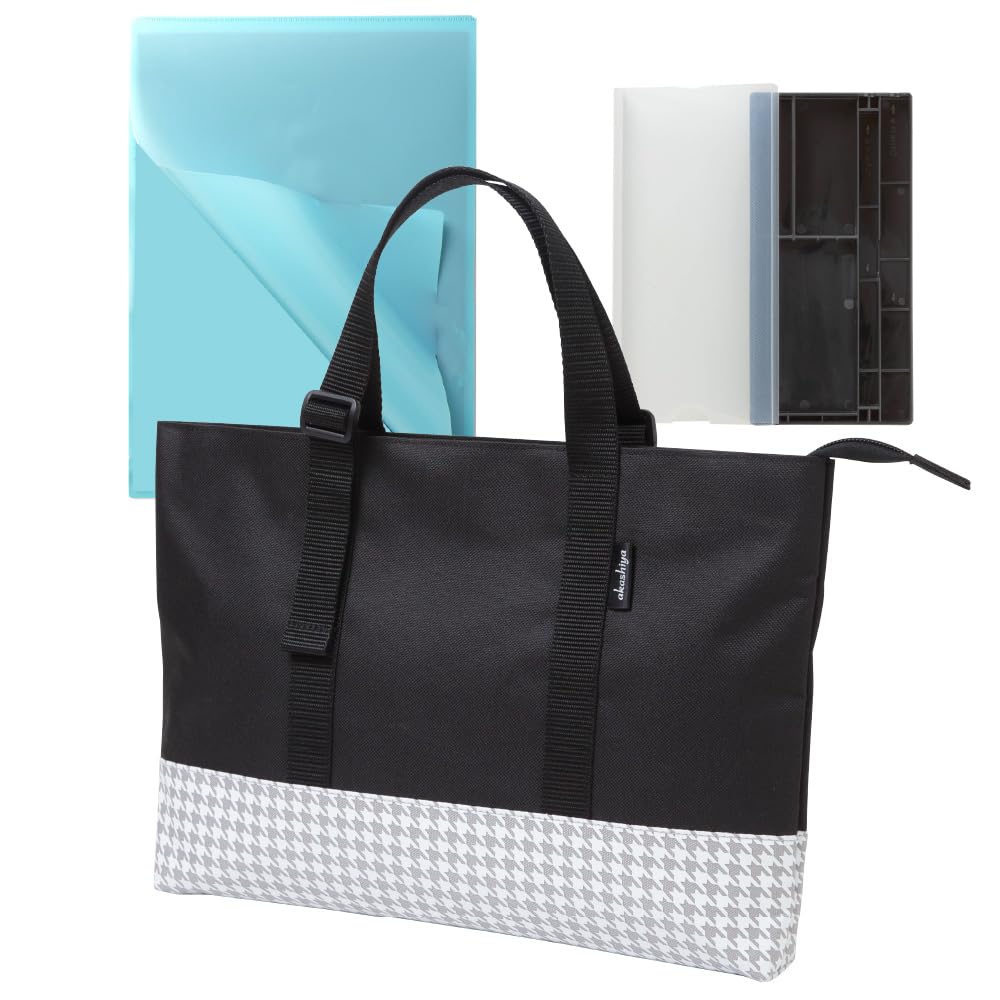 

Akashiya Каллиграфическая регулируемая сумка с узором «зуек», тоут, AF251B-TD,