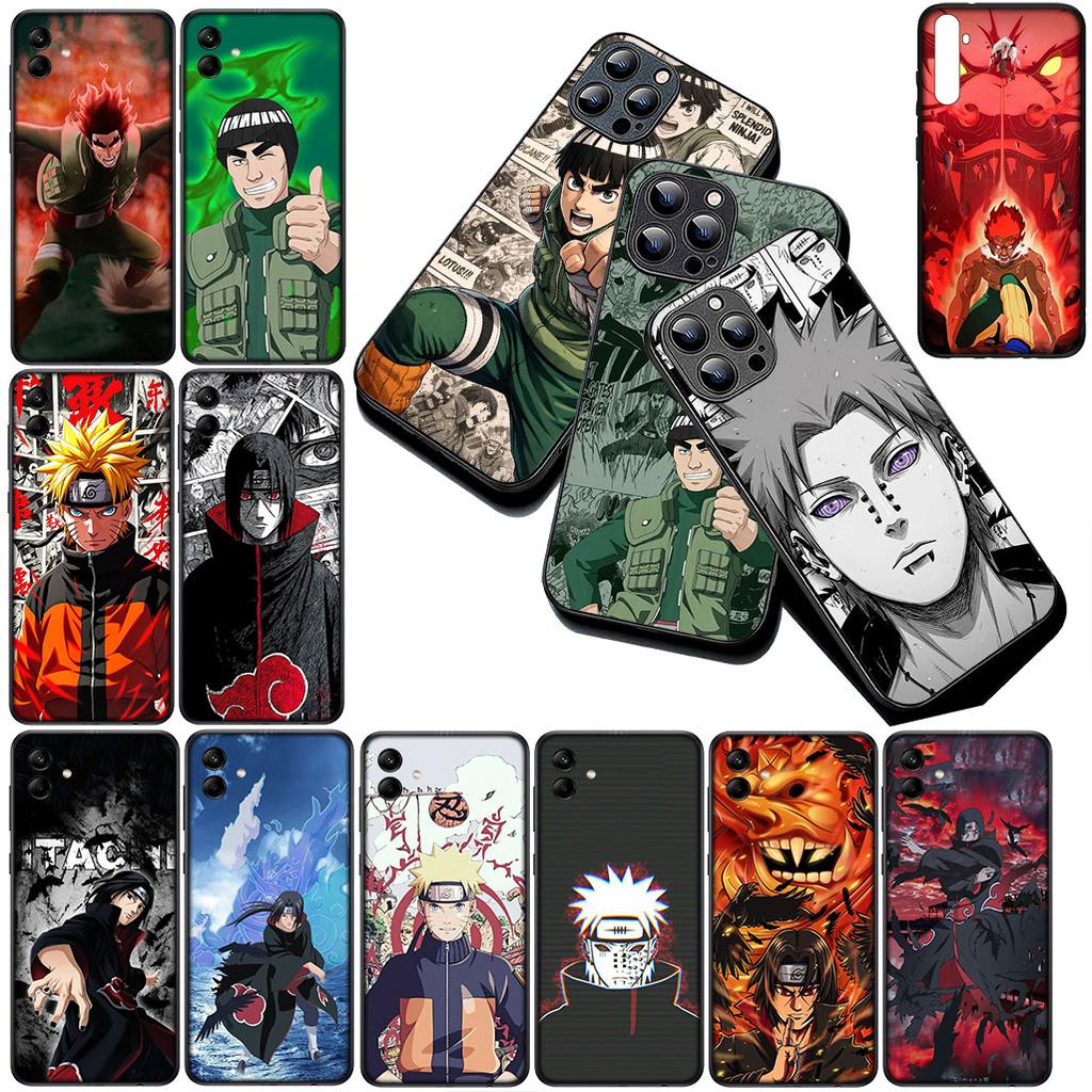 Pouzdro na telefon Might Guy Narutos Pain Itachi Uchiha pro Samsung Galaxy S20 S22 S21 FE Ultra Plus A07 A17 A15 A16 A25 A57 A37 Kryt