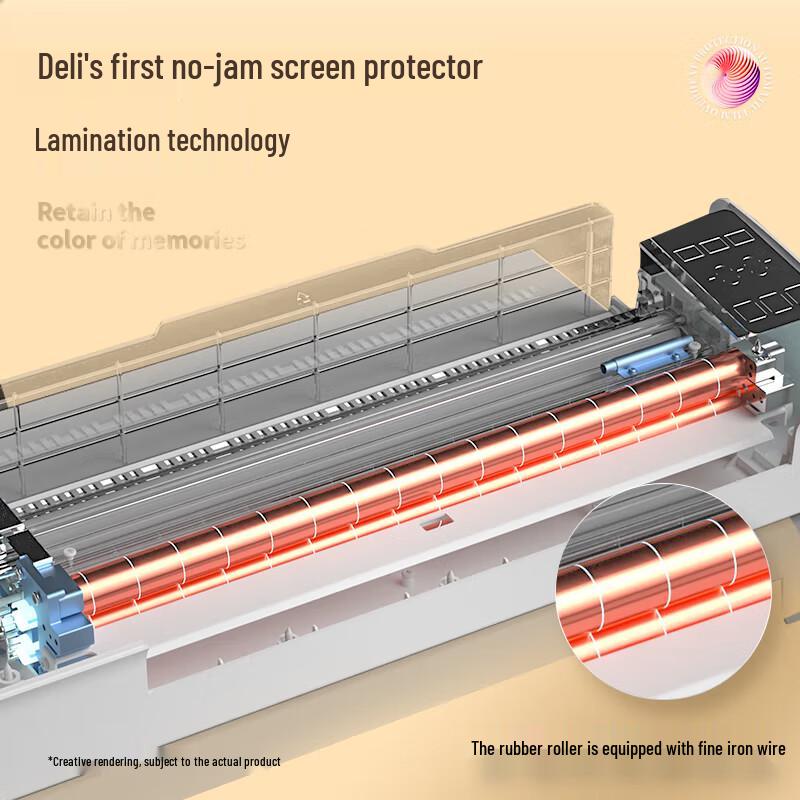 Deli 14372 A3 Automatic Laminator CN plug (adapter included)