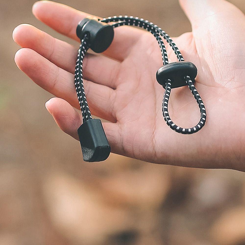 Fixing Tie Cord Elastic String Elastic Rope Holder Walking Stick Holder Backpack Fixing Buckle