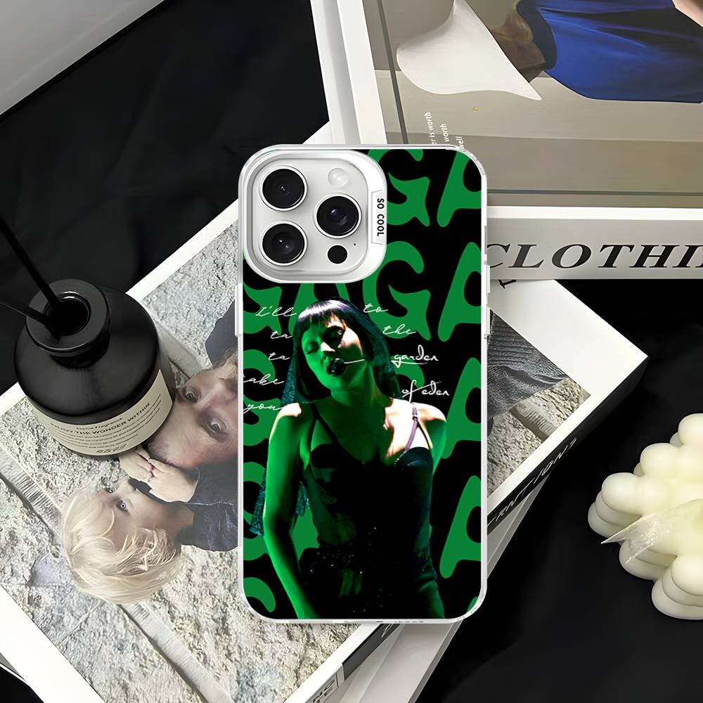 Singer L-Lady Gaga Mayhem Phone Case For IPhone 17 16 15 14 13 Pro Max Plus Matte Color Back Cover