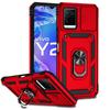 Suitable for the new Vivo Y21 sergeant ring anti-drop mobile phone case vivo Y20 window push two-in-one protective case
