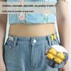 Verstellbare Bundschnalle für Schlankmacher-Jeans – Abnehmbar, Ohne Nähen, Nagelfreie Lösung.