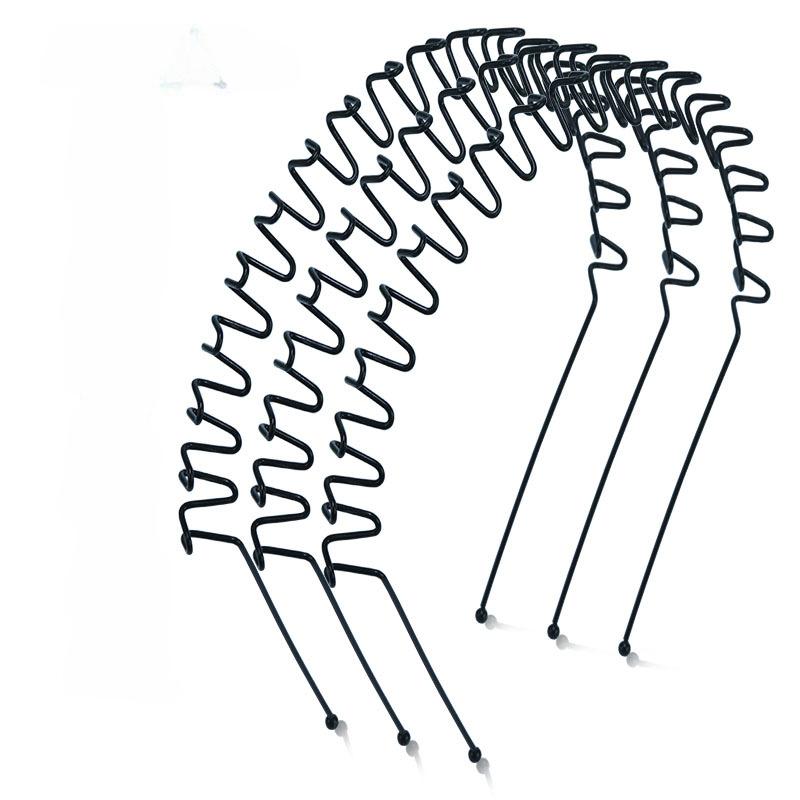 

Унисекс Ободок из нержавеющей стали для спорта и повседневной носки Спортивный ободок для мужчин и женщин с противоскользящим дизайном
