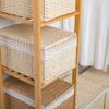 imitate rattan weave Foldable Storage Bin Large Capacity Multifunction Dirty Laundry Basket Space Saving with Handle