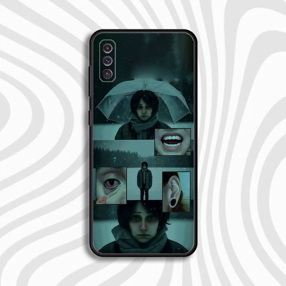 Nein, ich bin kein H-Mensch Handyhülle Für Samsung S10,S21,FE,S21,Note 20,S26,S25,S24,S23,Ultra,S9,S22,Plus Weich Schwarz