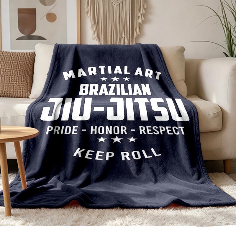 Jiu Jitsu A Soft and Comfortable Flannel Suitable for Sofas Living Rooms Outdoor Camping Travel and Also Makes a Great Anniversary Gif