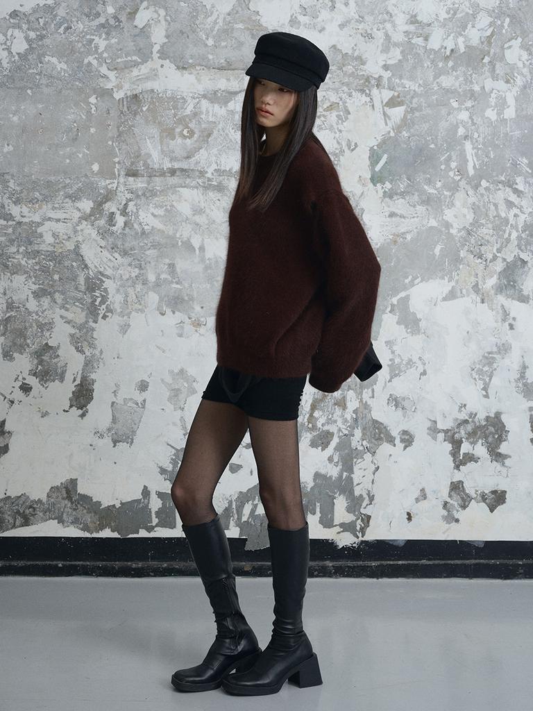 Deoenel Door Opening Angora Knit - [2 Colors]