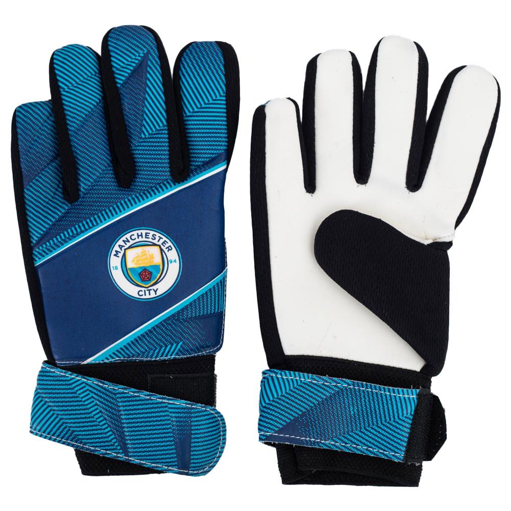 Manchester City FC Kinder/Kids Fuse Keepershandschoenen