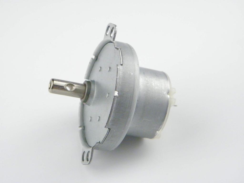 CHANCS Bürstenmotor JS-50 DC 5V 5 U/min Getriebemotor Metall Außen-Untersetzungsgetriebegehäuse