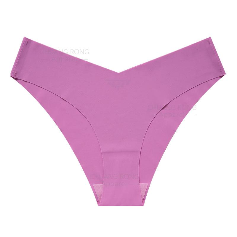 

Sweet butterfly print sexy ice silk Brazilian panties women s pure desire pure cotton breathable and seamless low-rise briefs S