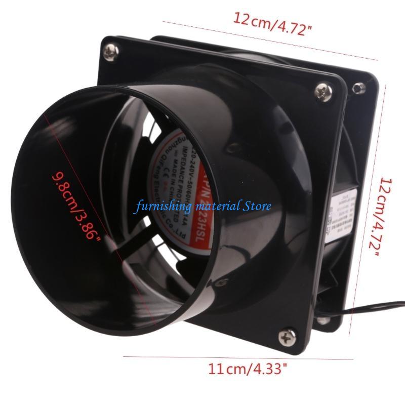 Y5GD AC220-240V 50/60Hz Small Fume Extractor Ventilation Fan 2600RPM for Shop Garage