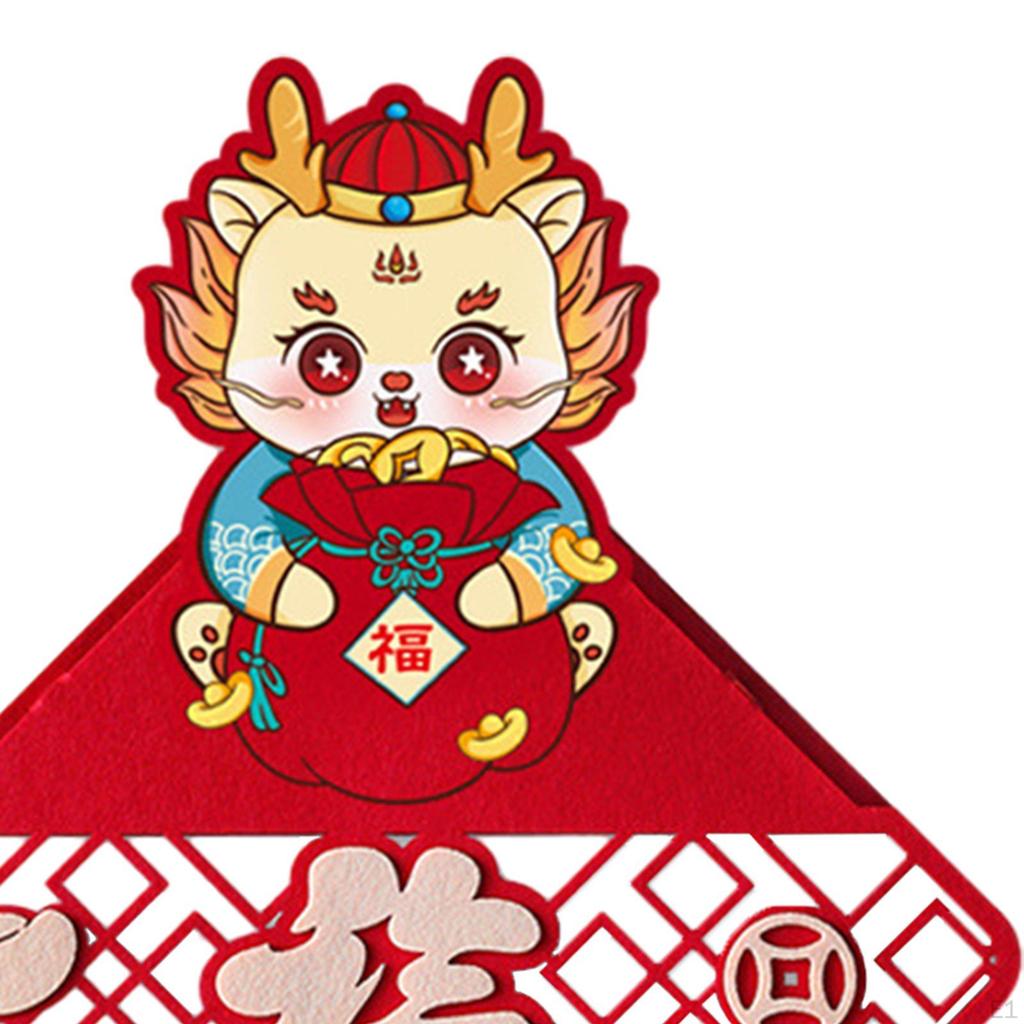Chinese Wall Ornament Year Traditional Fu Character for TV Walls, Sofa Walls Decor Lightweight