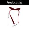 Women Hair Bows Barrette Hair Clip 2000s Trend Side Clip Fashionable Elegant Sweet Bowknot Photo Props