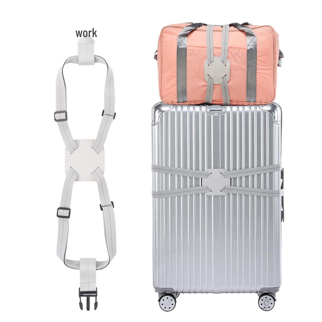 Elastic Luggage Straps for Cross-Packing and Reinforcement