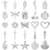 10 stuks/partij Niet-vervagend Metalen Bedel Zwaard Zeeleven Roestvrij Staal Hangers Voor Sieraden Maken Benodigdheden Dierlijke Bedels Onderdelen