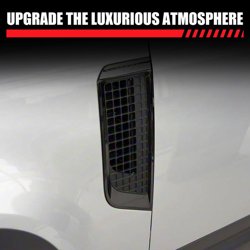 For Land Rover Defender 90 110 2020-2026 Car Leaf Board Air Intake Grille Insect Proof Grille Fender Screen Anti-Blocking Cover