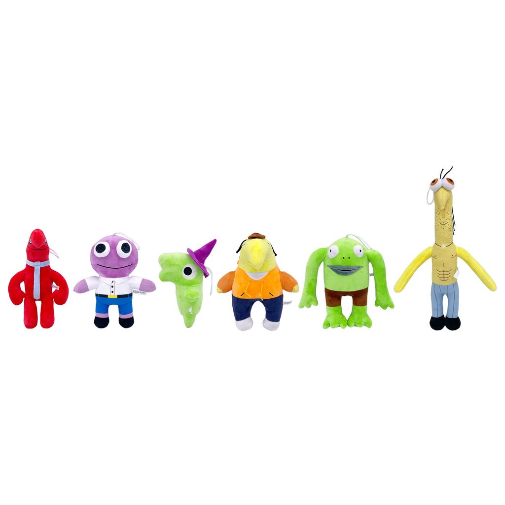 New Smiling Friends Cartoon Doll Plush Toy