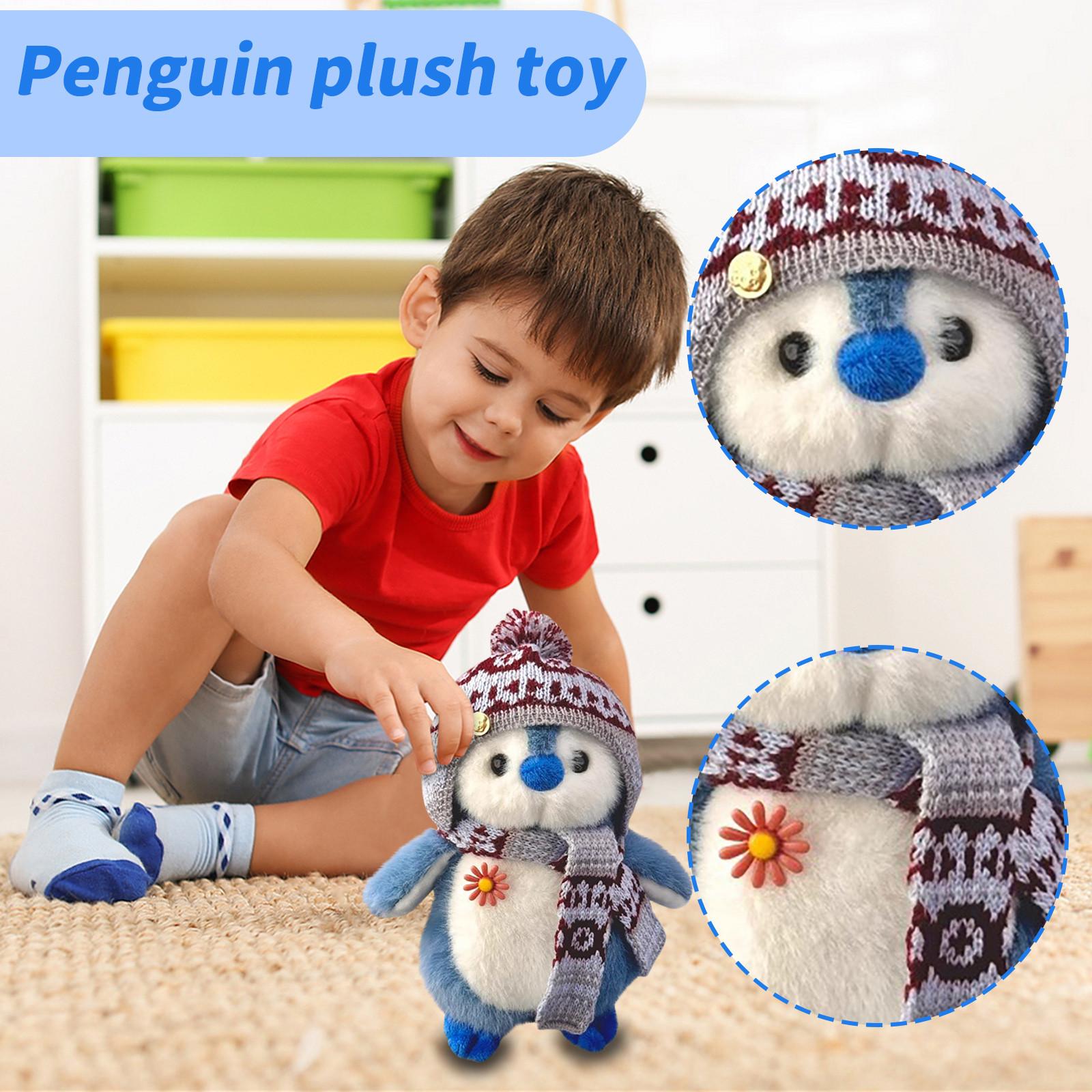 

Мягкая игрушка в подарок, забавная новая мягкая успокаивающая кукла One Size синий