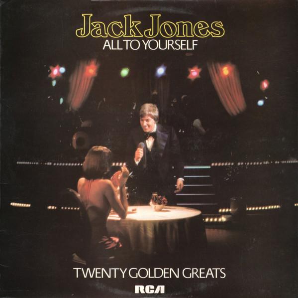 

LP Record JACK JONES All To Yourself Twenty Golden Grea TVL2 RCA 1977 UK Pop Used