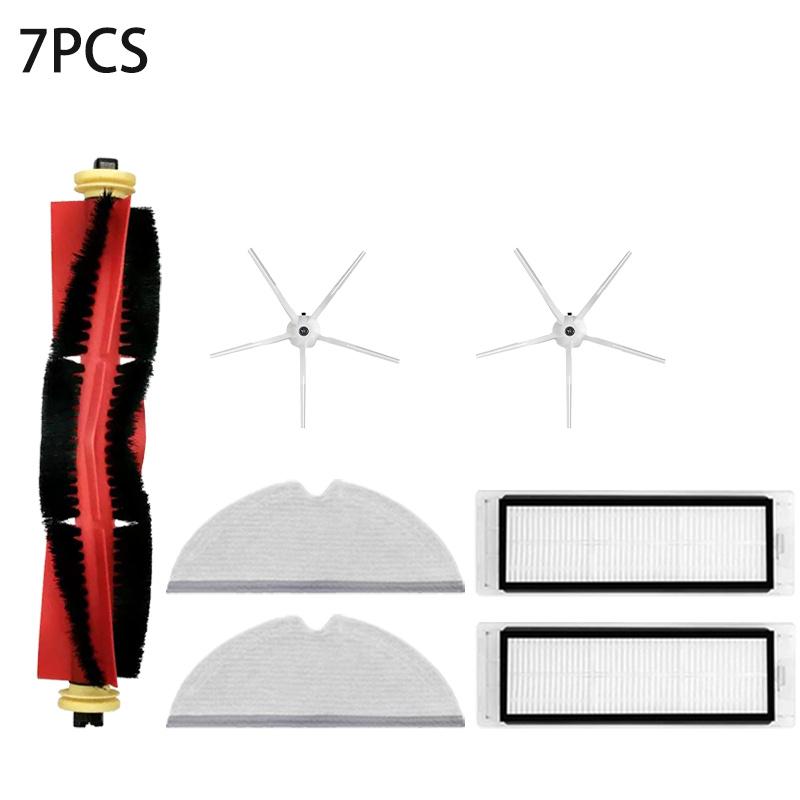 For Roborock S5 S50 S51 S55 S6 S60 S6 Pure Vacuum Cleaner Accessories HEPA Filter Mop Cloth Side Main Brush Spare Parts