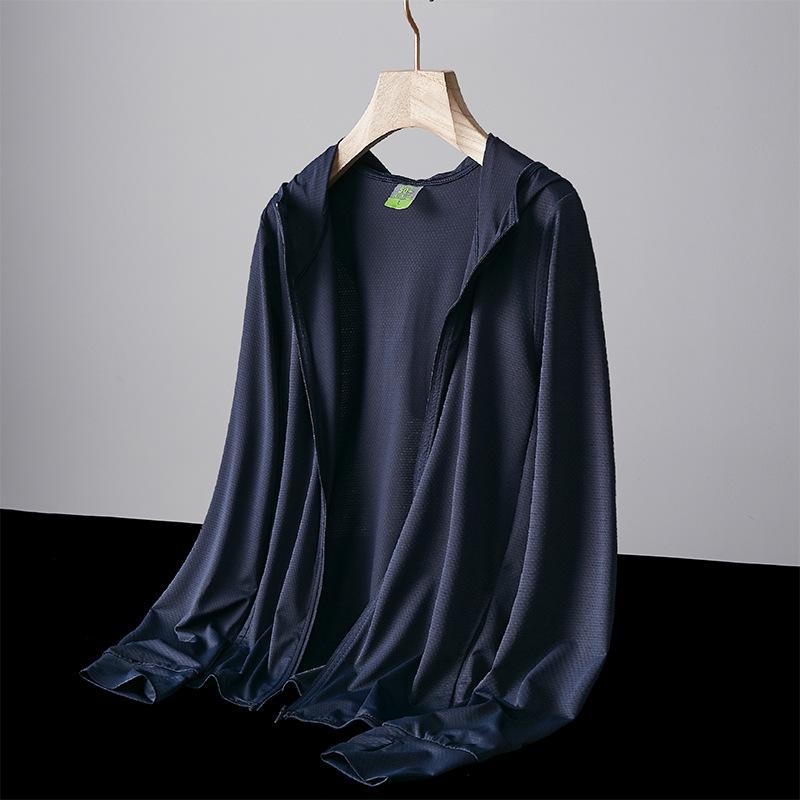 Unisex Sommer Kapuzen-UV-Schutz Strickjacke