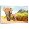GLASS PROTECTIVE PLATE FOR STOVE 80x52 ELEPHANT