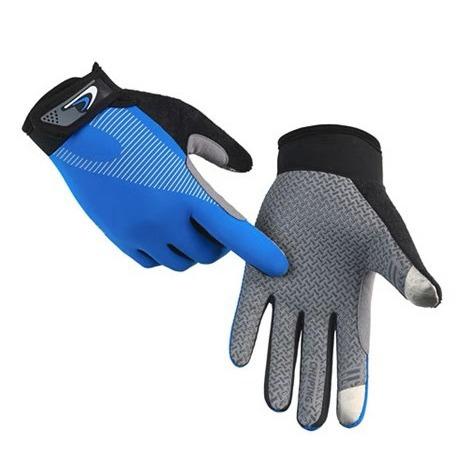 Thin Long-Finger Outdoor Gloves, Unisex Fishing Hiking Fitness Cycling Breathable Sports Touchscreen Gloves