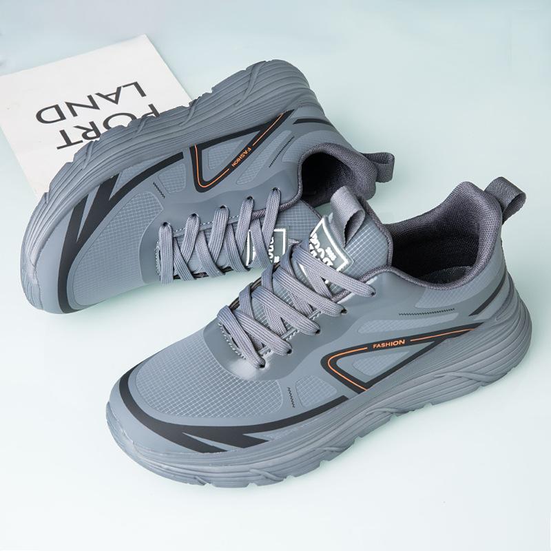 Men's Shoes Autumn Men's Versatile Trendy Lightweight Versatile Sports Running Daily Mountaineering Hiking Thick-soled Shoes